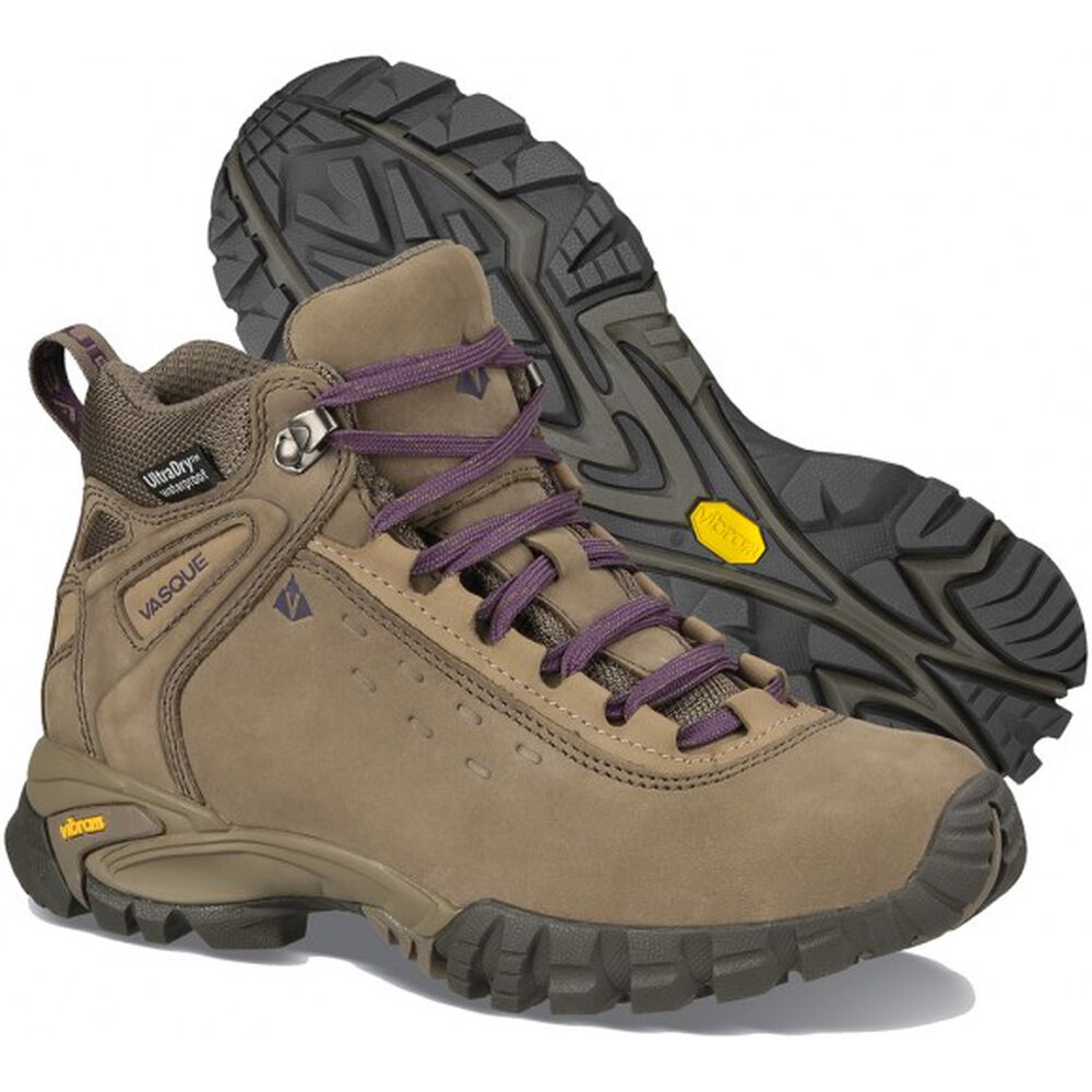 Vibram Sohle Vasque Talus UltraDry Wanderschuhe Herren Braun Sale 0718325-NS